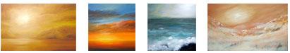 4 paintings in a row