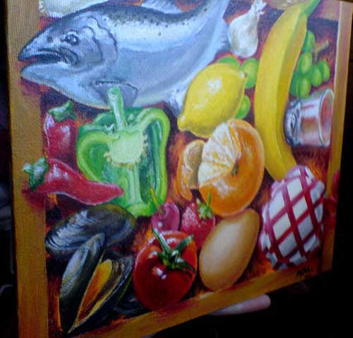 Finished painting