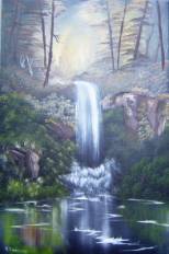 swallow falls painting