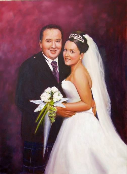 The finished painting