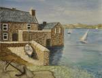 Fishing village (Lerwick Shetland)