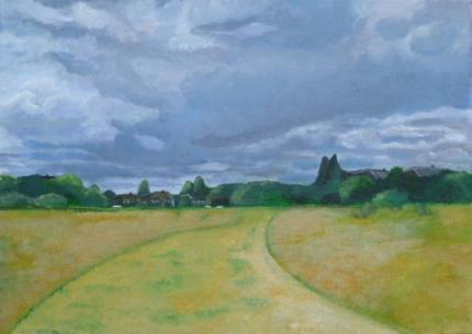 Heavy Clouds Over Hanworth Park