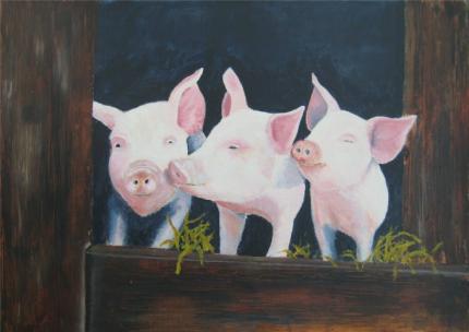 3 Little Pigs by Jim Colquhoun