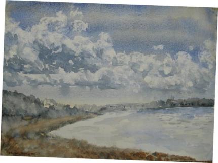 Cleddau Bridge by Jim Colquhoun