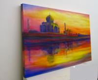 The Taj Mahal at Sunset