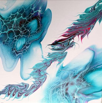 abstract art, Original art, galaxy art, Unique art, Acrylic pouring ar