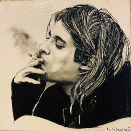 Kurt Cobain of Nirvana