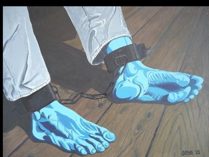 Cold Iron shackles