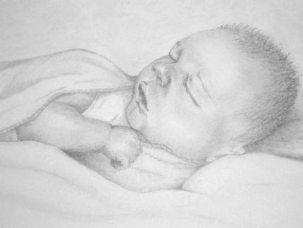 Sleeping Safe in Mum's Heart