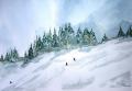 Downhill run