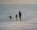 Paddling at Amble