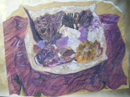 Purple Still life