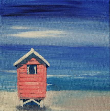 Pink hut