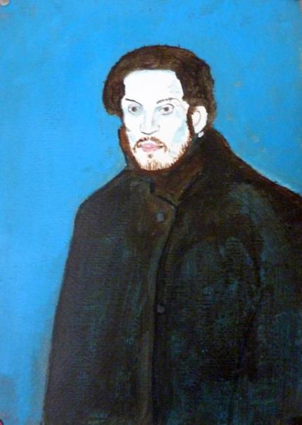 copy of picasso self-portrait
