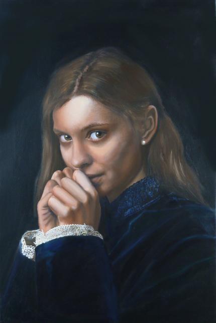 Girl With Pearl Earstud 2