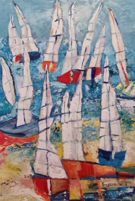 Afloat in the sun