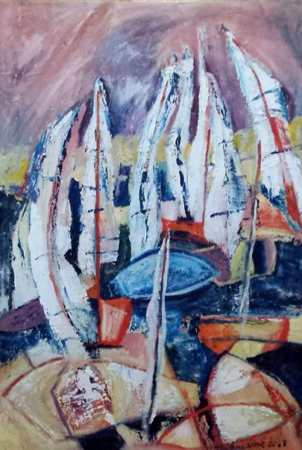 Moorings at dusk