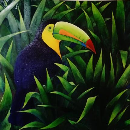 Toucan - Oil on canvas