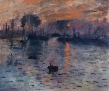 Impression sunrise (after Monet)      (2018)