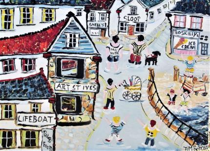 ST IVES = DECISION DAY A PINT OR ICE CREAM