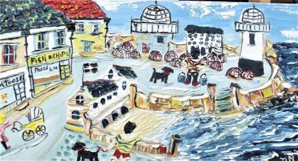 A DAY ON THE PIER  ST IVES