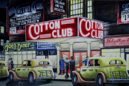 Outside the Cotton Club