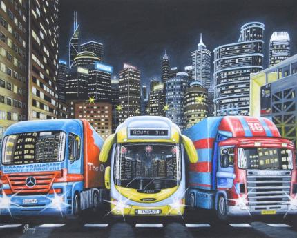 Big City Lights and Trucks