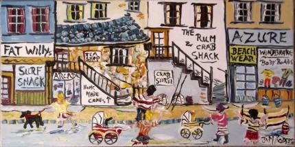 FAT WILLY ON THE SEAFRONT ST IVES