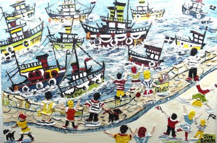 REGATTA DAY OUT IN FOEY CORNWALL