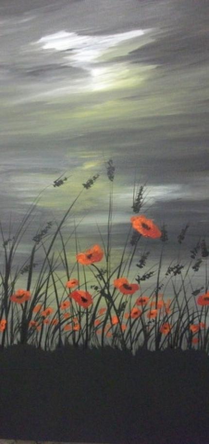 Midnight Poppies