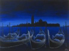 Twilight View Towards San Giorgio Maggiore