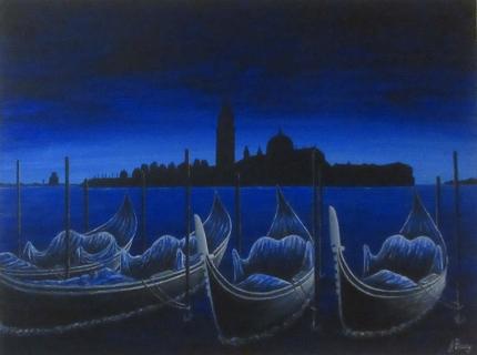 Twilight View Towards San Giorgio Maggiore